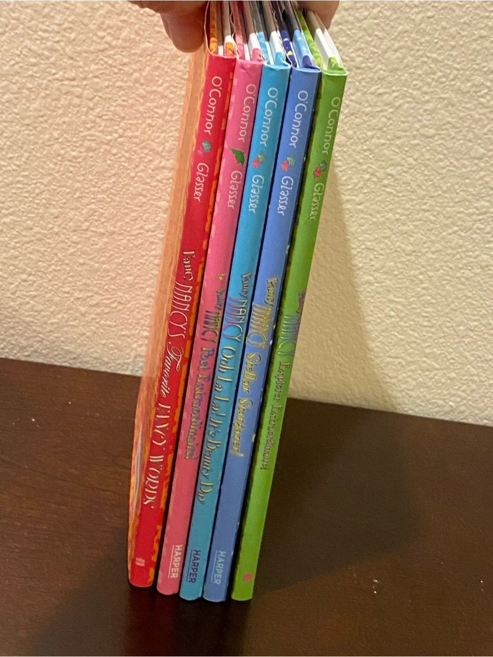 Fancy Nancy Hardcover w/ Glittery Jackets Book Lot of 5 by Jane O'Connor  $65 RV